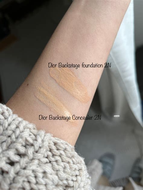dior backstage concealer shades